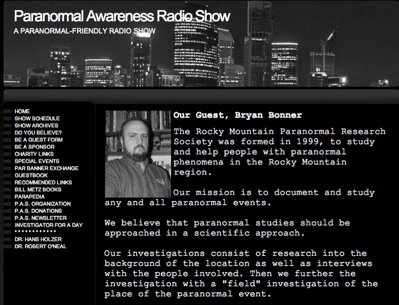 Paranormal Awarness Radio