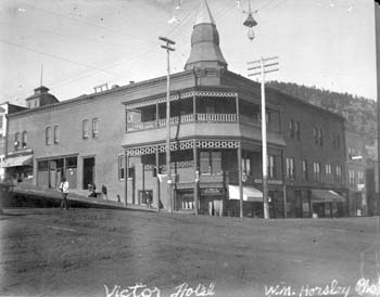 The
                            Victor Hotel in Victor Colorado